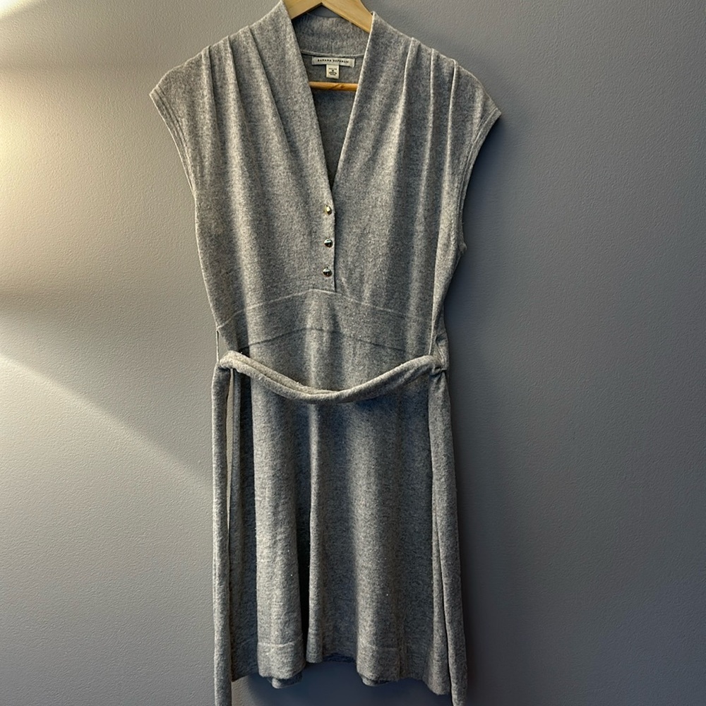 Banana Republic Dress - petite medium- Gray